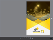 Tablet Screenshot of eletrotubos.ind.br